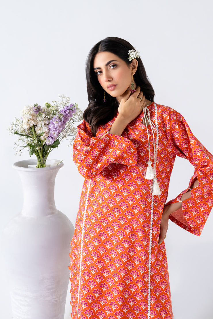 2 Piece - Printed Lawn Suit - Tamana